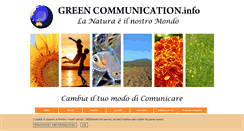 Desktop Screenshot of greencommunication.info