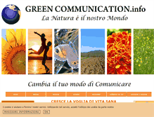 Tablet Screenshot of greencommunication.info